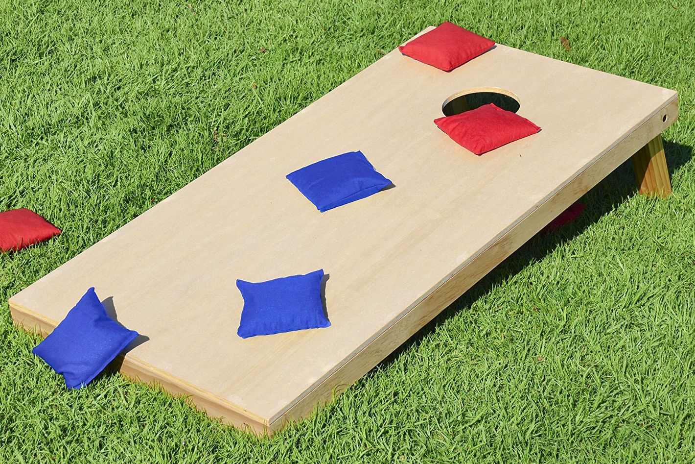 Playing cards laid out on a table for a game