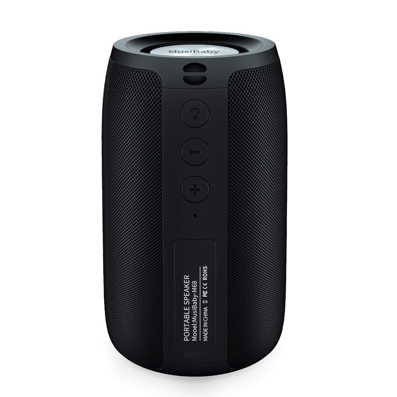 Portable Bluetooth speaker on a tabletop